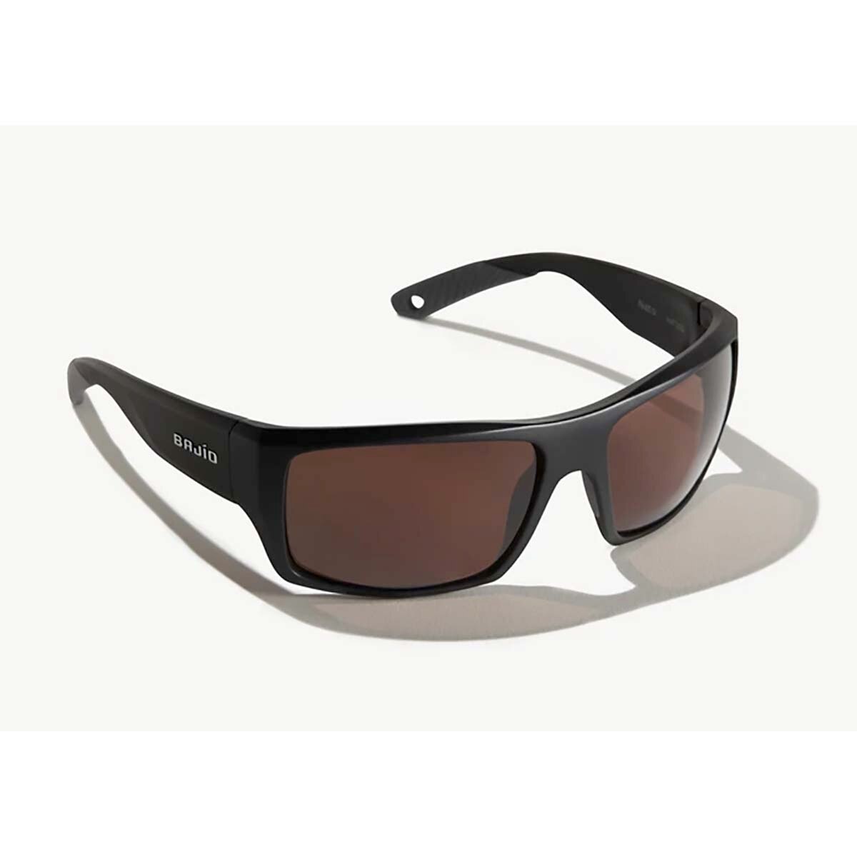 Bajio Nato Sunglasses Polarized in Black Matte with Copper Plastic